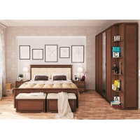 Кровать 1 с основанием 160х200 Domani Ливорно - Изображение 3